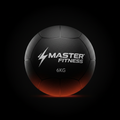 Bola Medicinal Borracha 6kg Master Fitness