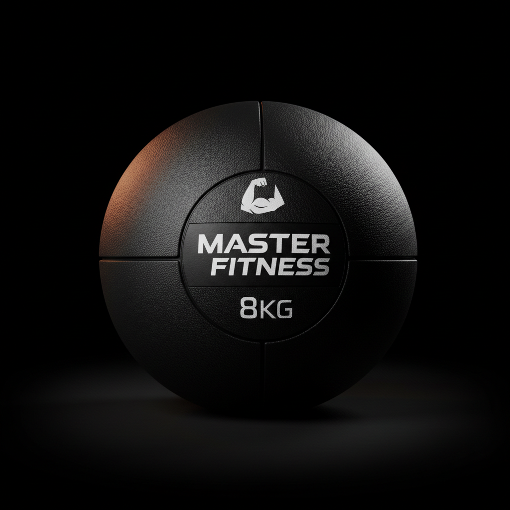 Slam Ball PVC Areia 8kg Master Fitness