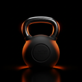 Kettlebell Emborrachado 8kg Master Fitness
