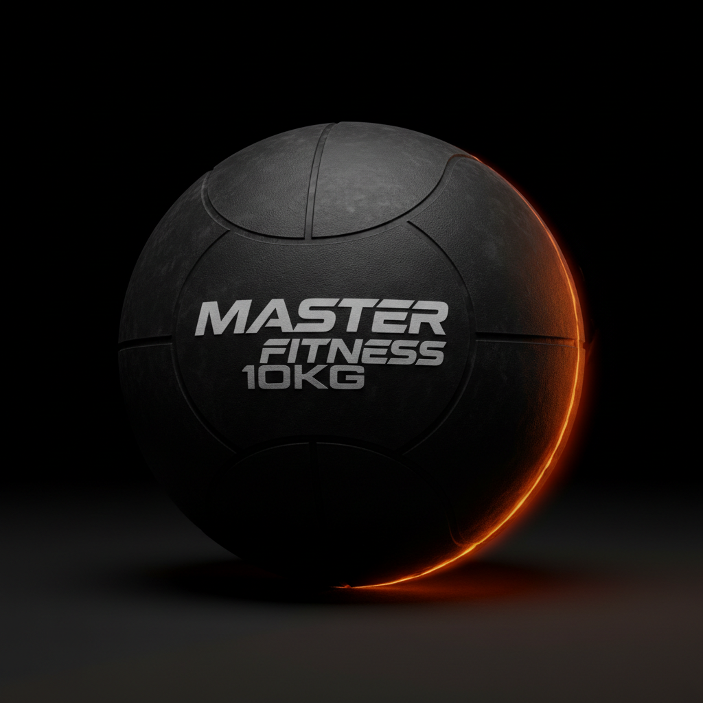 Slam Ball PVC Areia 10kg Master Fitness