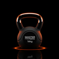 Kettlebell Emborrachado 16kg Master Fitness