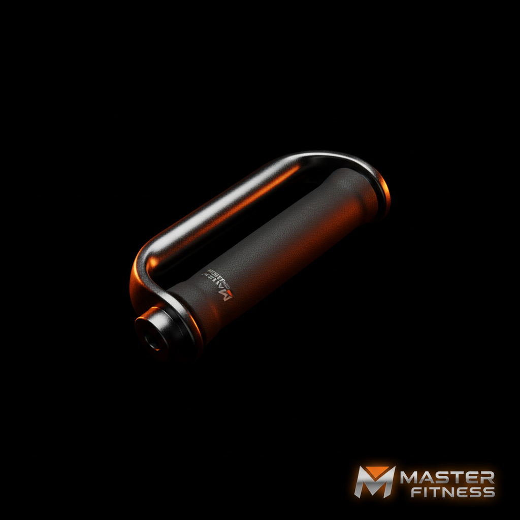 Puxador Single Grip Borracha Master Fitness