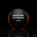 Bola Medicinal Borracha 5kg Master Fitness