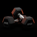 Halter Hex Emborrachado 2kg Master Fitness