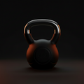 Kettlebell de Vinil 4kg